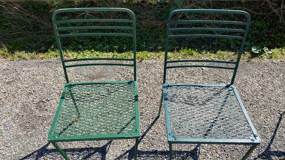 Pair Of Outdoor Chair - Salterini Style
