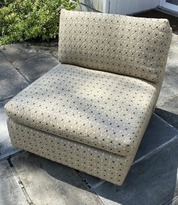 MCM Classic Upholstered Slipper Chair