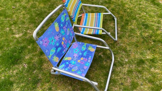 Pair Of Beach Chair By Debro