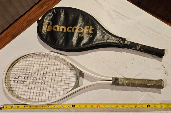 Lot 52 Older Tennis Rackets. Handles Tape Aged, Crumbling.