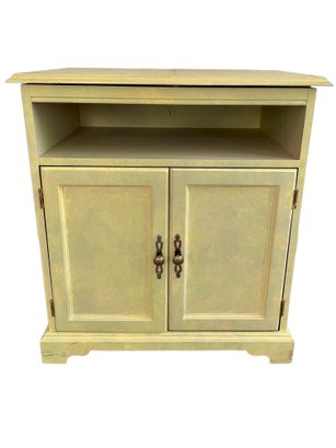 Swivel Top, Painted TV Stand.