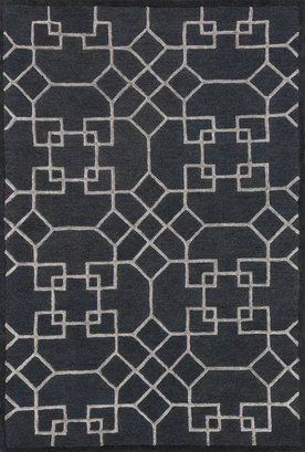Loloi Rugs Panache Collection Charcoal And Silver 9.6 X 7.6 Area Rug