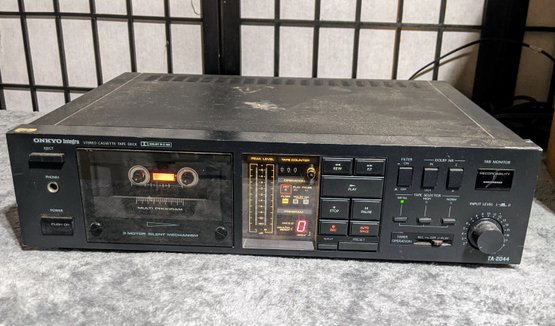 Onkyo Integra Stereo Cassette Tape Stereo TA-2044