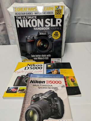 (4) Nikon Photography Books