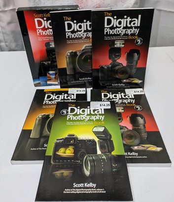Lot Of 6 Various 'The Digital Photography' Books