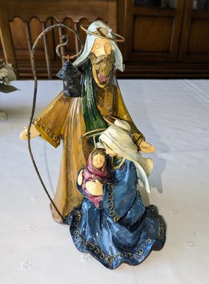Vintage Ceramic Nativity Statue
