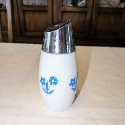 Vintage Gemco Cornflower Design Sugar Shaker With Metal Top
