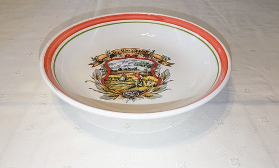 Vintage Himark Ceramic Pasta Bowl - Made In Italy