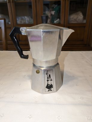 Vintage Crusinallo Bialetti Moka Express Stovetop Espresso Maker