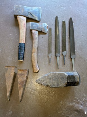 Axes & Files  Lot - 9 Items In Total