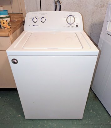 Amana - 3.5 Cu. Ft. Top-Load Washer With Dual Action Agitator -Model #NTW4516FW2
