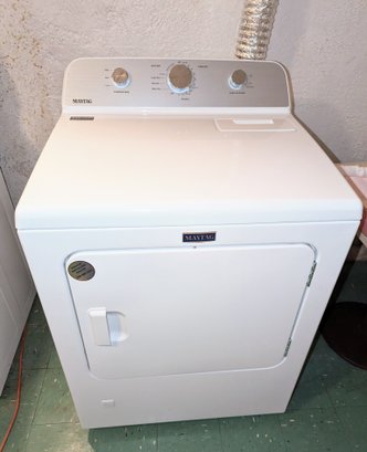 Maytag  - 7.0 Cu. Ft. Gas Dryer With Wrinkle Prevent - White - Model # MGD4500MW1