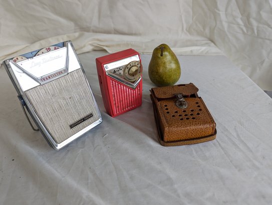 Two Vintage Pocket Radios