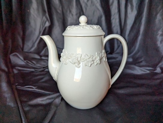 Wedgewood Teapot Embossed Queens Ware  England