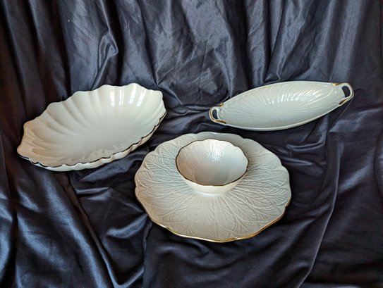 Collection Of Three Pieces Of Lenox