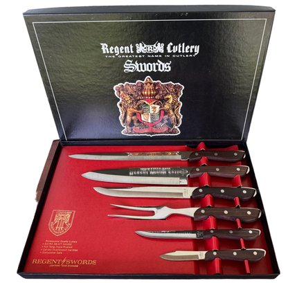 Vintage Regent Cutlery 'Swords' Cutlery Set