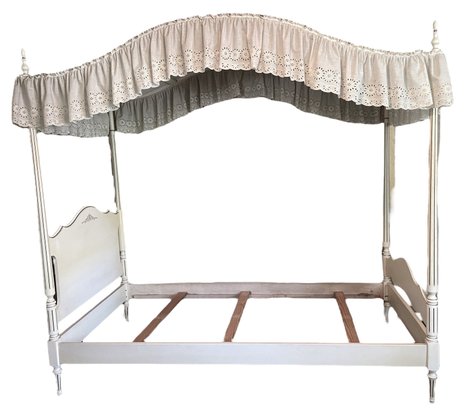 Vintage Thomasville French Provincial Single Four Poster Canopy Bed (1 Of 2)