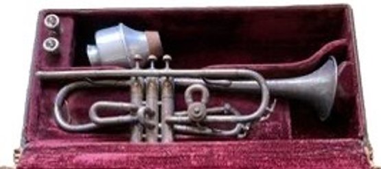 Antique E.A Couturier - Conical Bore Trumpet / Cornet