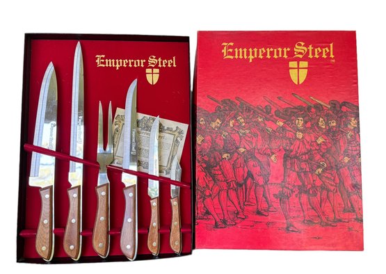 Vintage Emperor Steel Cutlery Set