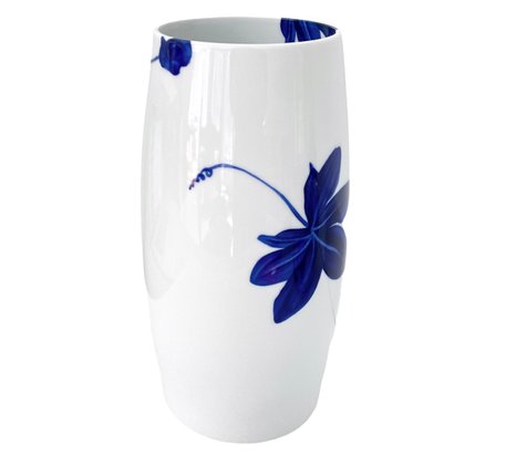 Tall Tiffany & Co 'Tiffany Vines' Fine Bone China Vase 12.75'