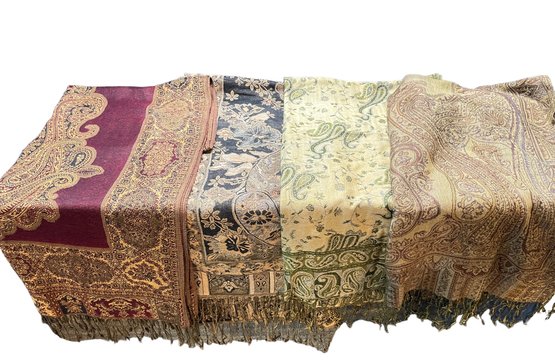 Collection Of Large Luxurious Pashmina Scarves
