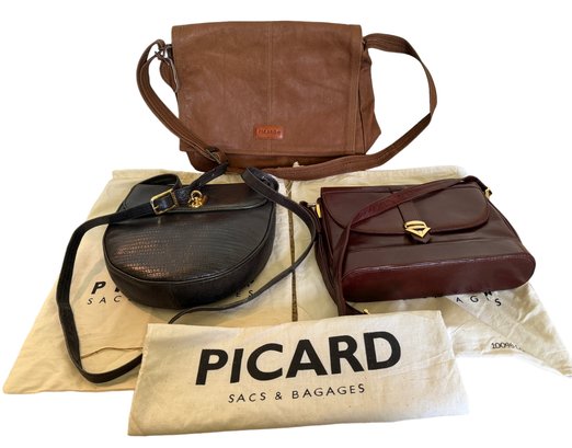 Vintage Picard Handbags - 3 Pieces