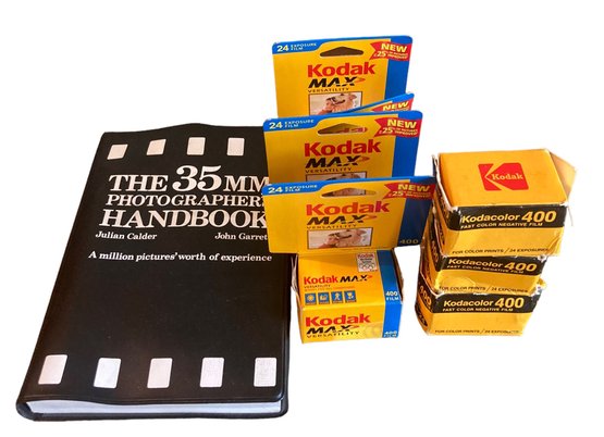 Group Of Kodak Film Plus Book
