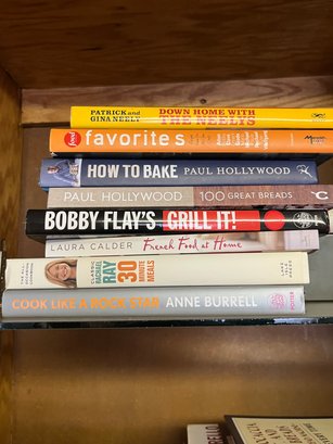 Lot Of Food Network Stars Cookbooks