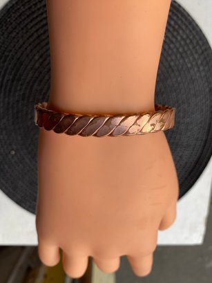 Copper/Magnetic Mens Healing Bracelet