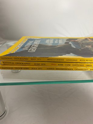 1970's National Geographic Magazines - 3