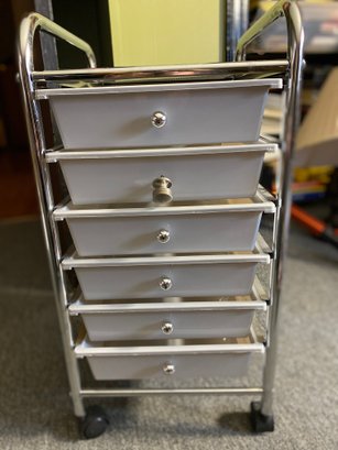 Rolling Cart With Drawers