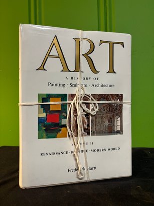 Stunning Book Decor 2!  Art: A History Of Painting, Sculpture, And Architecture Book By Frederick Hartt 1976