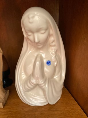Vintage Virgin Mary By Haeger