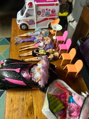 GIANT Barbie Lot! Dolls, Cars, Clothes