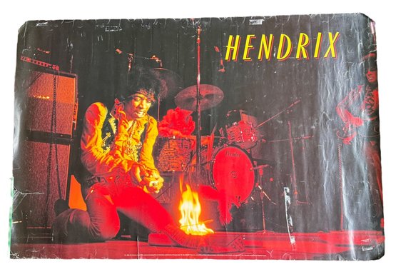 Vintage Jimi Hendrix  Poster