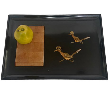 Mid Century Road Runner COUROC Cheeseboard Serving Bar Tray 1960s