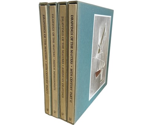 Four Volumes '20th Century Drawings' By Una E. Johnson