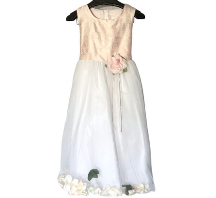 Vintage Girls' 'Kids Dream' Special Occasion Silk And Tulle Dress