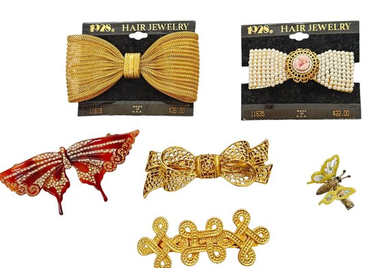 Hair Jewelry Collection - Includes Jovy Paris And 1928 Hair Jewelry - 6 Pieces
