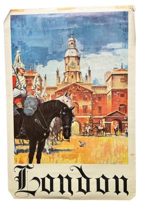 Vintage Travel Poster 'London'