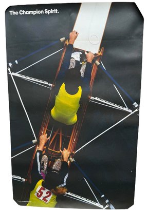 Champions Corporation Rowing Poster