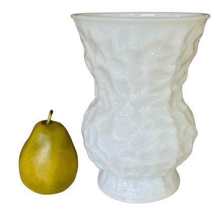 Vintage E. O. Brody Milk Glass Vase