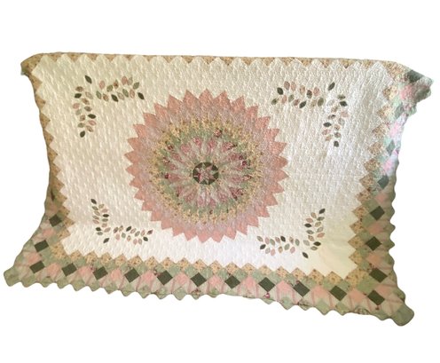 Lovely Twin Quilt And Pillow Sham