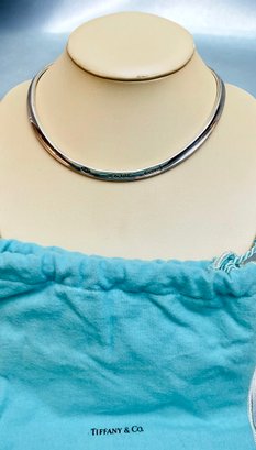 TIFFANY & Co Sterling Silver Choker Necklace