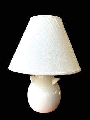 Pair Small Ceramic Table Lamps