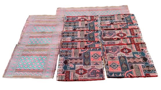 2 Sets Of Southwestern Placemats.