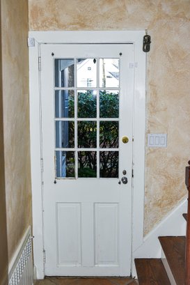A 12 Lite Exterior Wood Door - 29.75 X 78.75