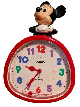 Vintage Lorus, Mickey Mouse Alarm Clock
