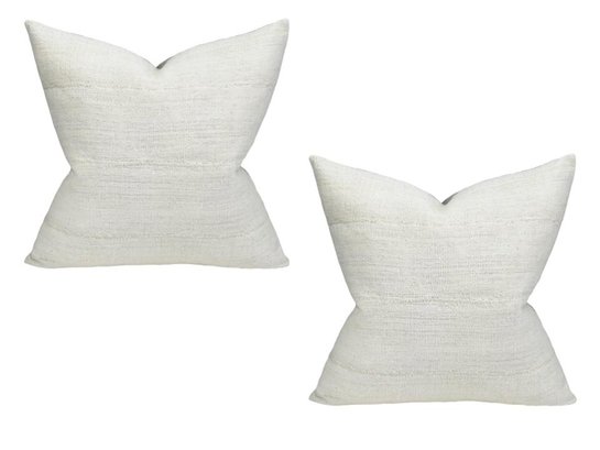 Pair Of Bryar Wolf  Handmade Mia Pillows -24'Sq - Retail $142 Each