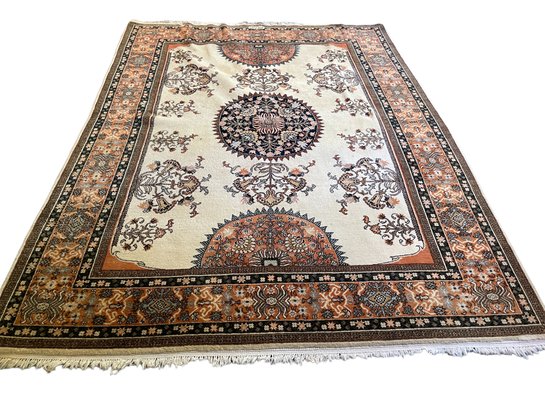 Vintage Oriental Area Rug  Carpet, Measures 94' X 124' (13)